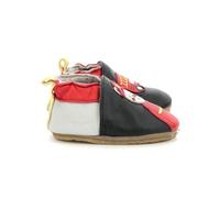 Robeez Chaussons enfant garçon Fireman cuir bleu - confort et maintien 17/18