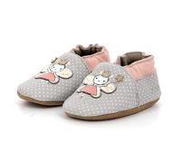 Robeez FANCY GIRL,CHAUSSON LAYETTE GRIS CLAIR, 23/24 EU