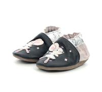 Robeez Garçon Fille Dancing Mouse Chausson, Marine Rose, 27 EU