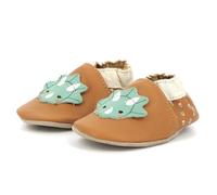 Robeez Garçon Triceradino, Camel Vert, 17/18 EU