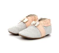 Robeez Happy Mood Fille Chausson, Gris, 23 EU