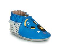 Robeez Music Sound, Chaussons bébé garçon, Bleu (Turquoise Beige 223), 17/18 EU (0-6 Mois)