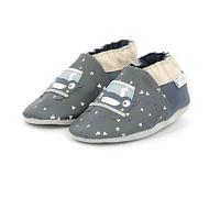 ROBEEZ - Robeez Bébé garçon Carexpedition Chausson pour Nourrisson - B09Q6RBDR3 - Couleur Gris Fonce Bleu, Tailles 17 EU