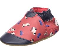 Robeez - Super Cars Garçon Chausson - B0B7K1DGCB - Couleur Rouge Marine, Tailles 19 EU