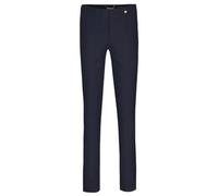 Robell Style Marie - Pantalon en Tissu Femme Taille Haute - Pantalon Femme Power Stretch - Pantalon en Tissu Bengaline avec Braguette à l'ourlet - s'il Vous plaît Commander Une Taille Plus Petite