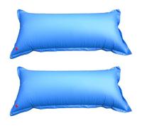 Robelle 3744 Deluxe 1,2 m X 1,2 m Ice égaliseur Air Oreiller pour Piscine Sol d'hiver couvertures 2 pièces 4-Foot by 8-Foot Bleu
