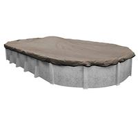 Robelle 381015 Ovale au-Dessus de Sol piscines en Maille Winter Coque 16' x 25' Oval Pool 04 - Premium Mesh XL Taupe