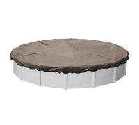 Robelle 4315-4 Premium Mesh XL Bâche d'hiver pour Piscine Hors Sol Ronde, 4,6 m, Taupe