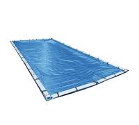 Robelle 541224R-ROB Bâche d'hiver pour Piscine creusée en Maille, 3,7 x 7,3 m, 01 - Bleu