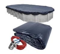 Robelle Bâche d'hiver économique pour Piscine Hors Sol Ovale 5,5 x 7,3 m 361824