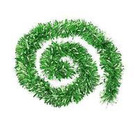 Robelli épais Luxury Metalique Sapin De Noël Guirlande Décoration - 6m (Couleurs Variées) - Vert