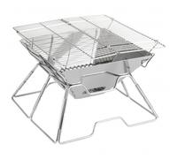 Robens - Wayne Grill - Réchaud à combustible sec - 34,5 x 35 x 25,7 cm - silver