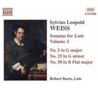 Weiss – Sonates pour luth, Vol. 2 – NAXOS
