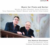 Duo Mattick Etschmann – Musique pour flûte et guitare – CD – Import