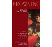 Robert Browning Selected Poems - Taylor amp Francis Ltd - Taylor amp Francis Ltd - Livre en Anglais - Hardback Taylor amp Francis LtdTaylor amp Francis Ltd (Auteur)