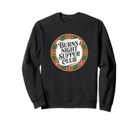 Robert Burns Night Super Club avec Tartan Sweatshirt