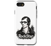Robert Burns « Rockstar » Motif poète Coque pour iPhone SE (2020) / 7/8