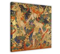 Robert Burns - The Hunt (Diana And Her Nymphs) - Décoration murale pour bar, restaurant, garage, café - Cadre cadeau 40 x 40 cm