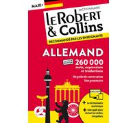 Robert & Collins Maxi+ allemand Et son dictionnaire à télécharger PC - Collectif - Le Robert - broché - Dictionnaire et encyclopédie