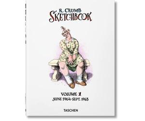 Robert Crumb - VA-Sketchbooks Volume 1 Juin 1964-Septembre 1968 - Anglais -