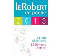 ROBERT DE POCHE 2013