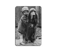 Robert Doisneau Affiche en métal vintage pour pub, club, café, bar, maison, décoration murale, affiche rétro 20 x 30 cm