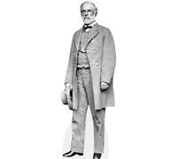 Robert Edward Lee (1865) Silhouette en Carton Taille Mini