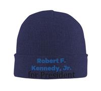 Robert F. Kennedy, Jr., Candidat À La Présidence en 2024 Bonnet en Tricot Classique Bonnet Homme Doux Chapeau pour Conduite l'escalade Homme