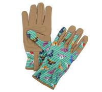 Robert Frederick Gants de jardinage pour femme - Motif papillon - Taille unique - Rembourrés avec poignets élastiques
