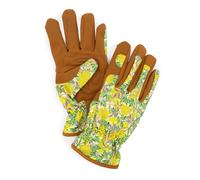 Robert Frederick Gants de jardinage pour femme - Taille unique - William Morris Jasmine - Rembourrés avec poignets élastiques