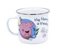 Robert Frederick Peppa Pig Tasse en émail Motif Best Mummy