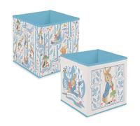 Robert Frederick Peter Rabbit - Cubes de rangement en tissu - Lot de 2