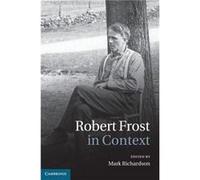 Robert Frost in Context - Cambridge University Press - Cambridge University Press - Livre en Anglais - Hardback Cambridge University PressCambridge University Press (Auteur)