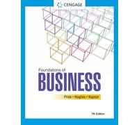 Robert Hughes Jack Kapoor William Pride Foundations of Business (Poche)