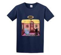 Robert Johnson King of The Delta Blues Singers Men's T-Shirt Unisex Navy Cotton Hip Hop Print Tee Shirts 3XL