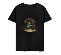 Robert Johnson T-Shirt Black Retro Gifl for Fan Tee Men Black M