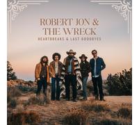 Robert Jon & The Wreck – Heartbreaks & Last Goodbyes – Vinyle transparent