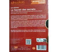 Robert Langdon - Le Secret Des Secrets - Le Secret Des Secrets - Livre Audio 2 Cd Mp3