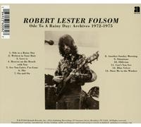 ROBERT LESTER FOLSOM - ODE TO A RAINY DAY: ARCHIVES 1 CD NEUF