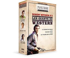 Robert Mitchum N°2 - Les Géants du Western : À l'ouest du Pecos + Pancho villa + La Vallée de la peur [Pack]