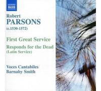 Robert Parsons First Great Service, Responds for the Dead (Smith) (CD) Album