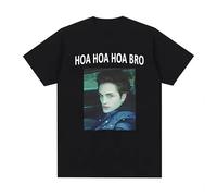 Robert Pattinson Edward Twilight Graphic T Shirt Men Women Fashion Short Sleeve T-Shirts Unisex Retro O-Neck T-Shirt Black XXL