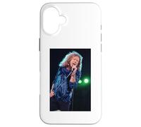 Robert Plant de LED Zeppelin en Concert à Wembley 1992 Coque pour iPhone 16 Plus