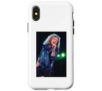 Robert Plant de LED Zeppelin en Concert à Wembley 1992 Coque pour iPhone X/XS
