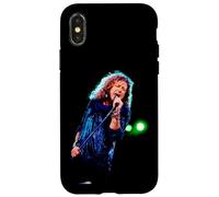 Robert Plant en Concert à Wembley LED Zeppelin 1992 Coque pour iPhone X/XS