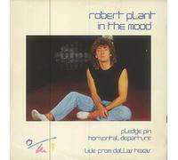 Robert Plant - IN THE MOOD 12" SINGLE UK ESPARANZA 1983 3 TRACK B/W PLEDGE PIN AND HORIZONTAL DEPARTURE LIVE IN DALLAS (B6970T) PIC SLEEVE
