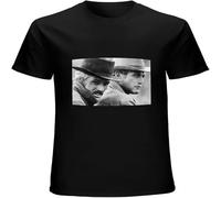 Robert Redford Butch Cassidy and The Sundance Movie Fan Unisex Tee Casual Graphic Tops Men's T Shirt Black M