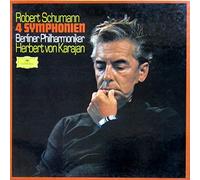 Robert Schumann 4 Symphonien 1 - 4. Karajan. Deutsche Grammophon. 3 LP Box.