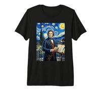 Robert Schumann Compositeur Pianiste T-Shirt Haut de Gamme