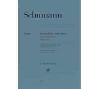 Robert Schumann: Frauenliebe und Leben op. 42, nach Chamisso; Tiefe Singstimme und Klavier
